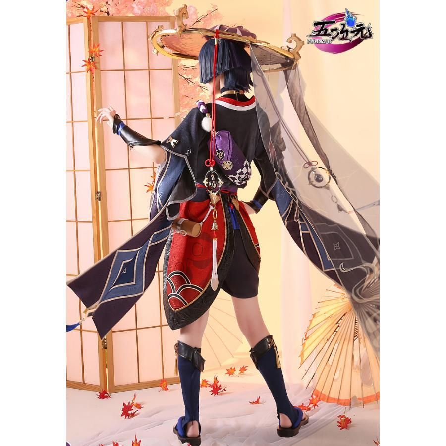 ♥ 三分妄想 原神 コスプレ 散兵 スカラマシュ ファデュイ執行官 ファトゥス 衣装 靴 ウィッグ 追加可 CS1003BJ 文化祭