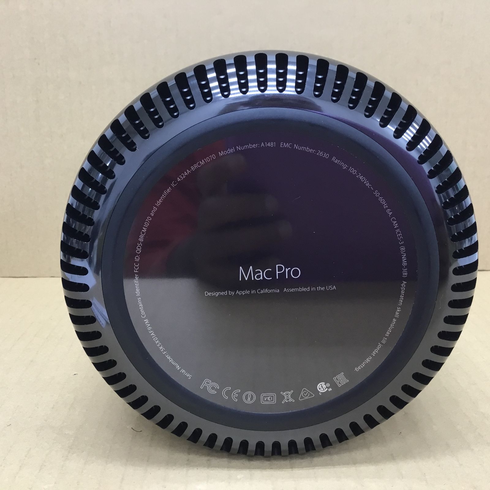 Apple - アップル MACPRO X/4C-3700 A1481 X(E5-1620V2)4C-3.7GHZ Late 2013 12GB 256GBＳＳＤ MONTEREY12.0.3 無線、Bluetooth アップル MACPRO X/4C-3700 A1481 X(E5-1620V2)4C-3.7GHZ Late