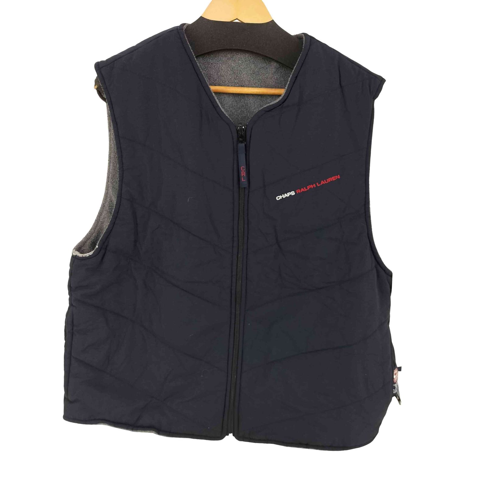Ralph Lauren CHAPS チャップス フリースベスト CHAPS チャップス ラルフローレン フリースベスト メンズL 古着