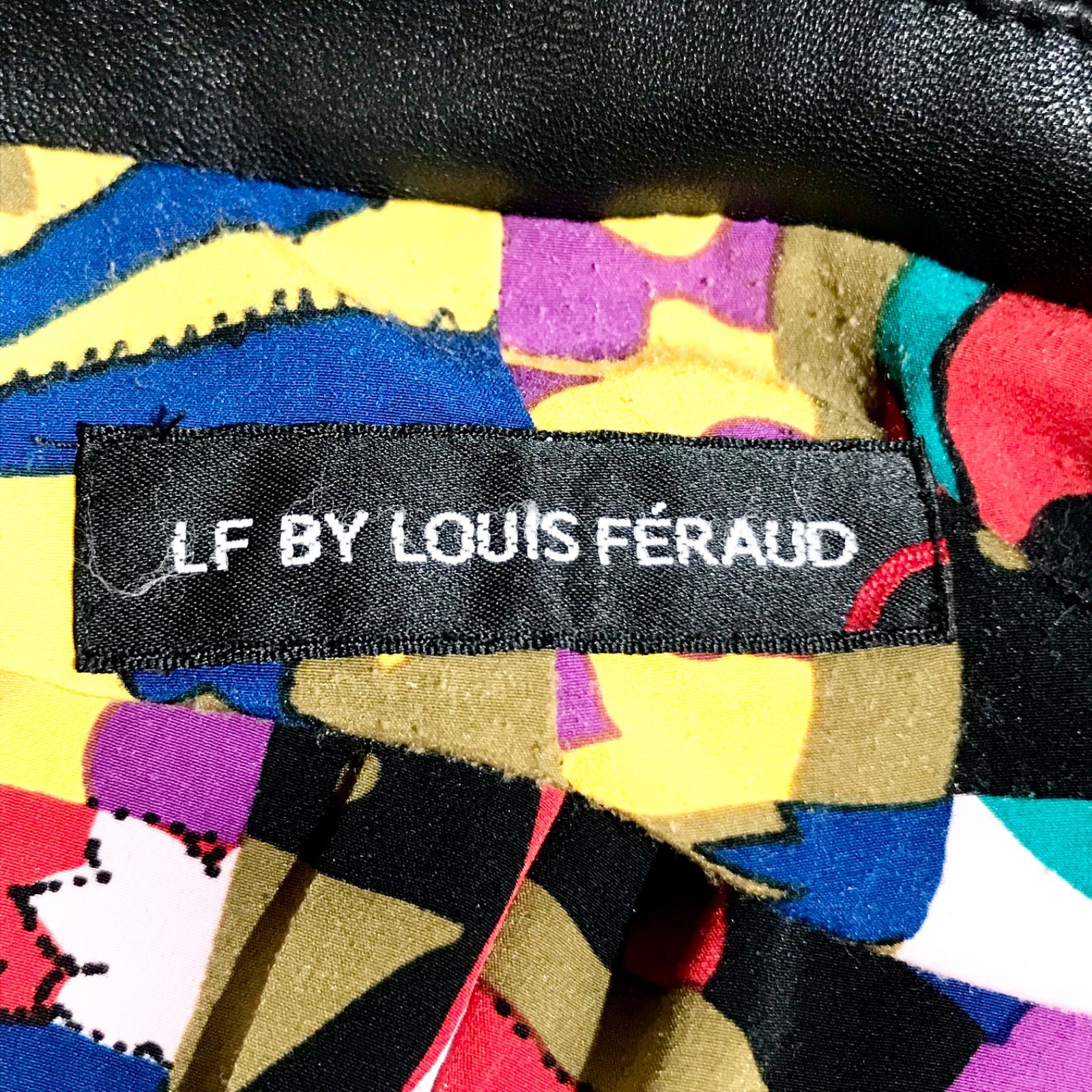 LF BY LOUIS FERAUD エルエフ バイ ルイフェロー ムートンレザーコート 