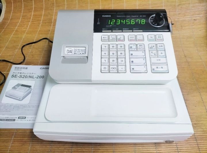 カシオレジスター SE-S20|NL200