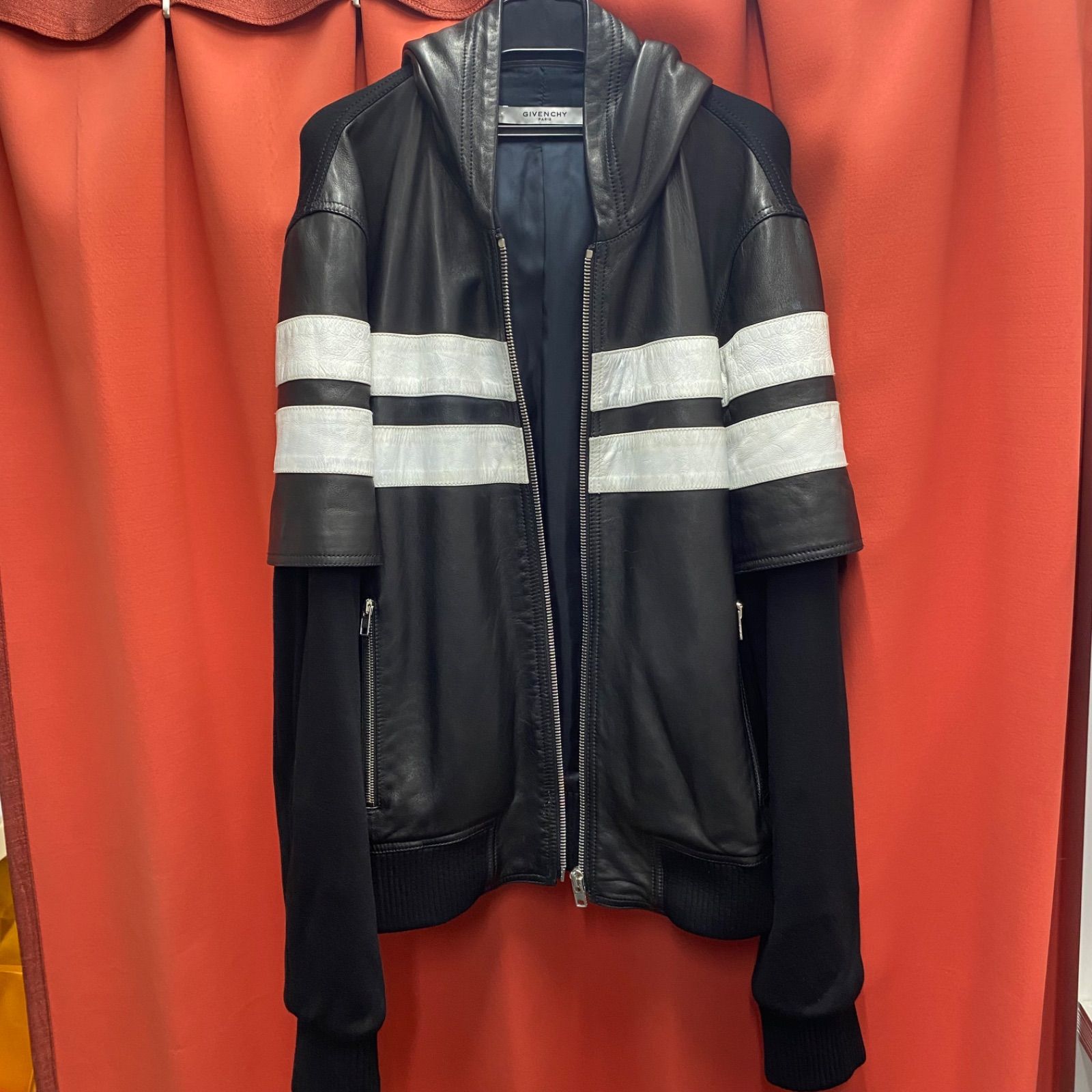 希少 GIVENCHY ジバンシー ジバンシィ ジャケット アウター ブルゾン 