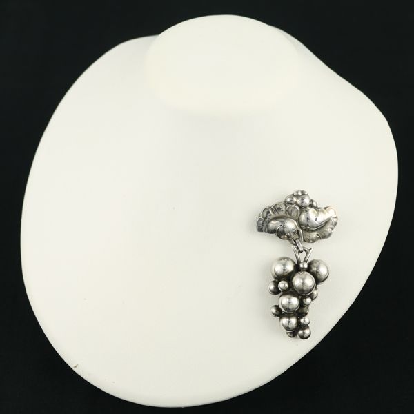  　ブローチ　217　グレープ　葡萄　シルバー　925 ブローチ ジョージジェンセン GEORG JENSEN 217B ぶどう 葡萄