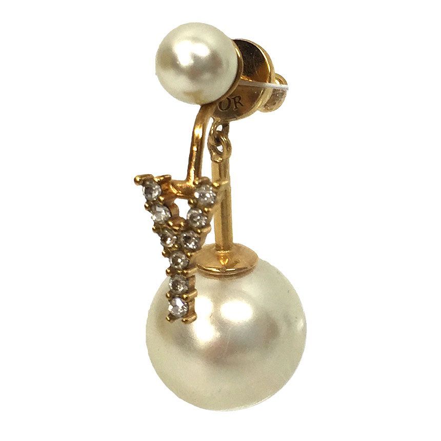 DIOR TRIBALES ディオール トライバル ピアス パール 訳あり DIOR TRIBALES ディオール トライバル ピアス パール 訳あり