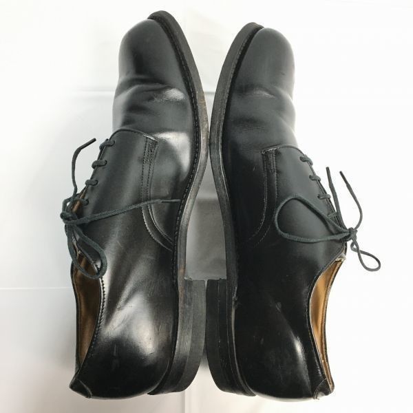 試着交換OK！70s/Vintage/76年製★US NAVYサービスシューズ★D.J.LEAVENWORTH【黒/BLACK/size10/27.5-28.0】メンズ/オックスフォード dress shoes菅NO.ZD-75 #BUZZBERG