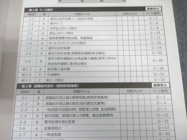 CPA会計学院 公認会計士講座 財務会計論 計算 短答対策講義 田中クラスレジュメ 2025年合格目標 状態良品 計4冊 050M4D CPA会計学院 公認会計士講座 財務会計論 計算 短答対策講義 田中