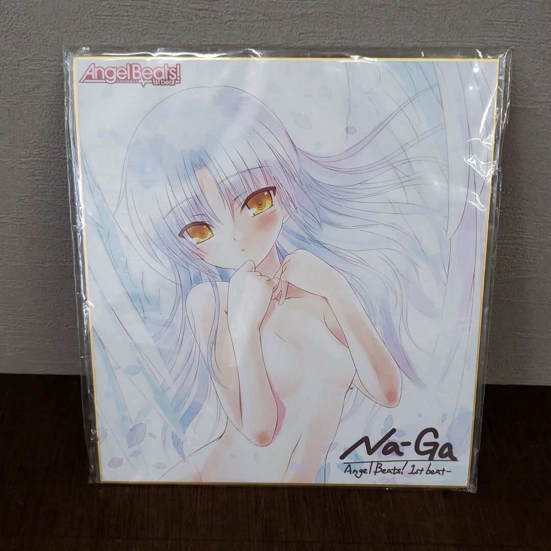 未開封☆ AngelBeats! 1st beat 特典限定色紙・予約特典CDセット