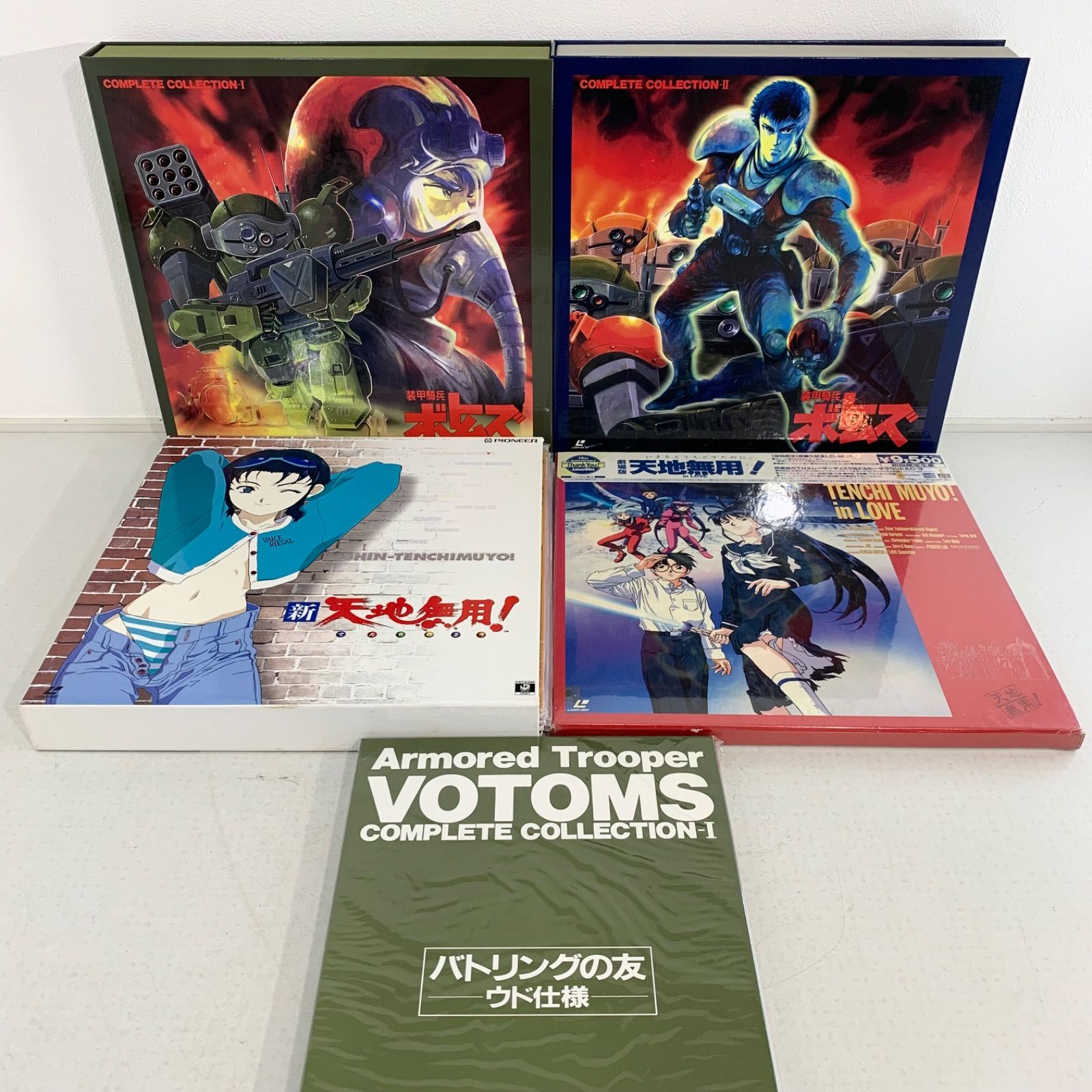 レーザーディスク特別ボックス4点セット LD BOX 天地無用