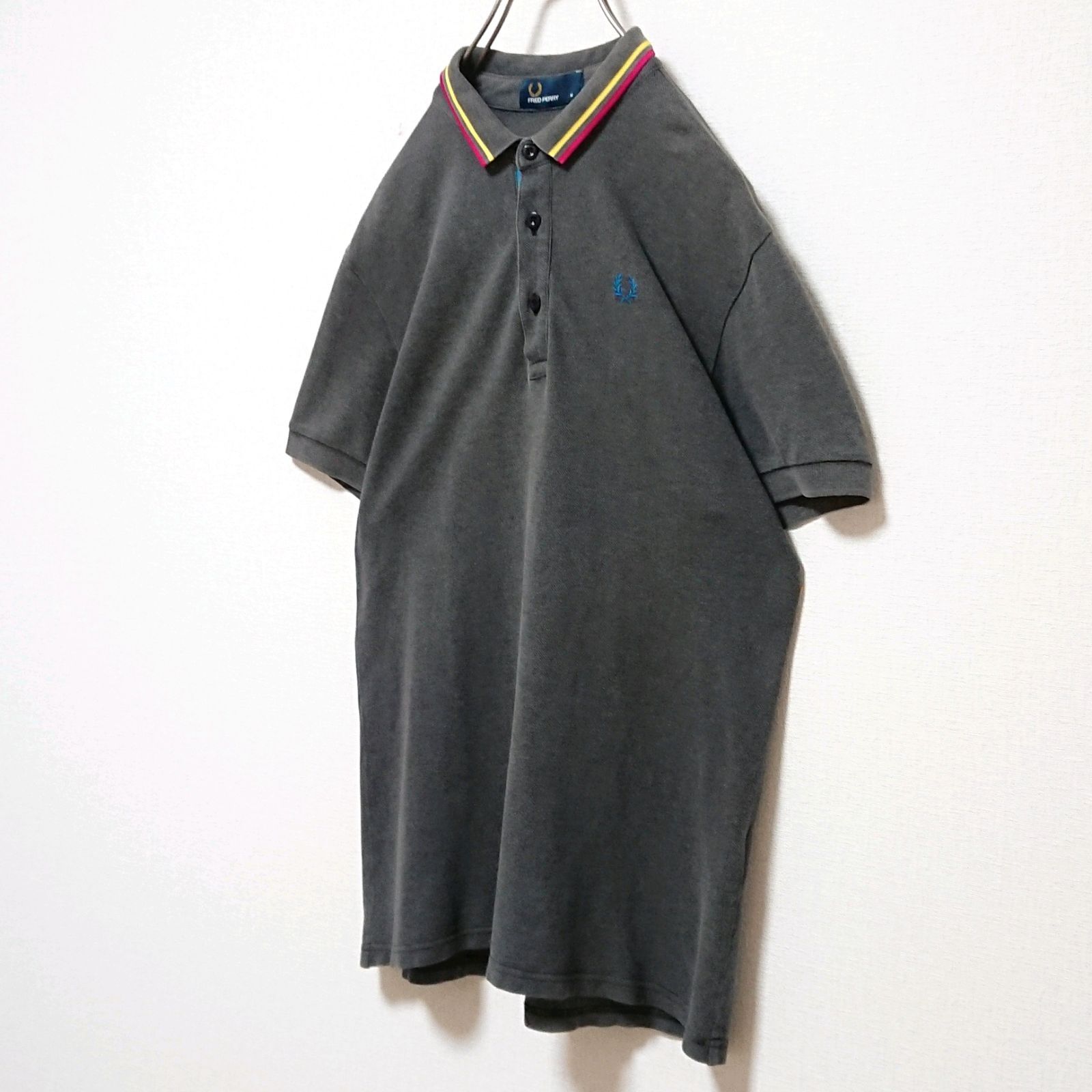 FRED PERRY リンガーネック　半袖ポロシャツ m3519-x89courtgreen.jpg?fitin=