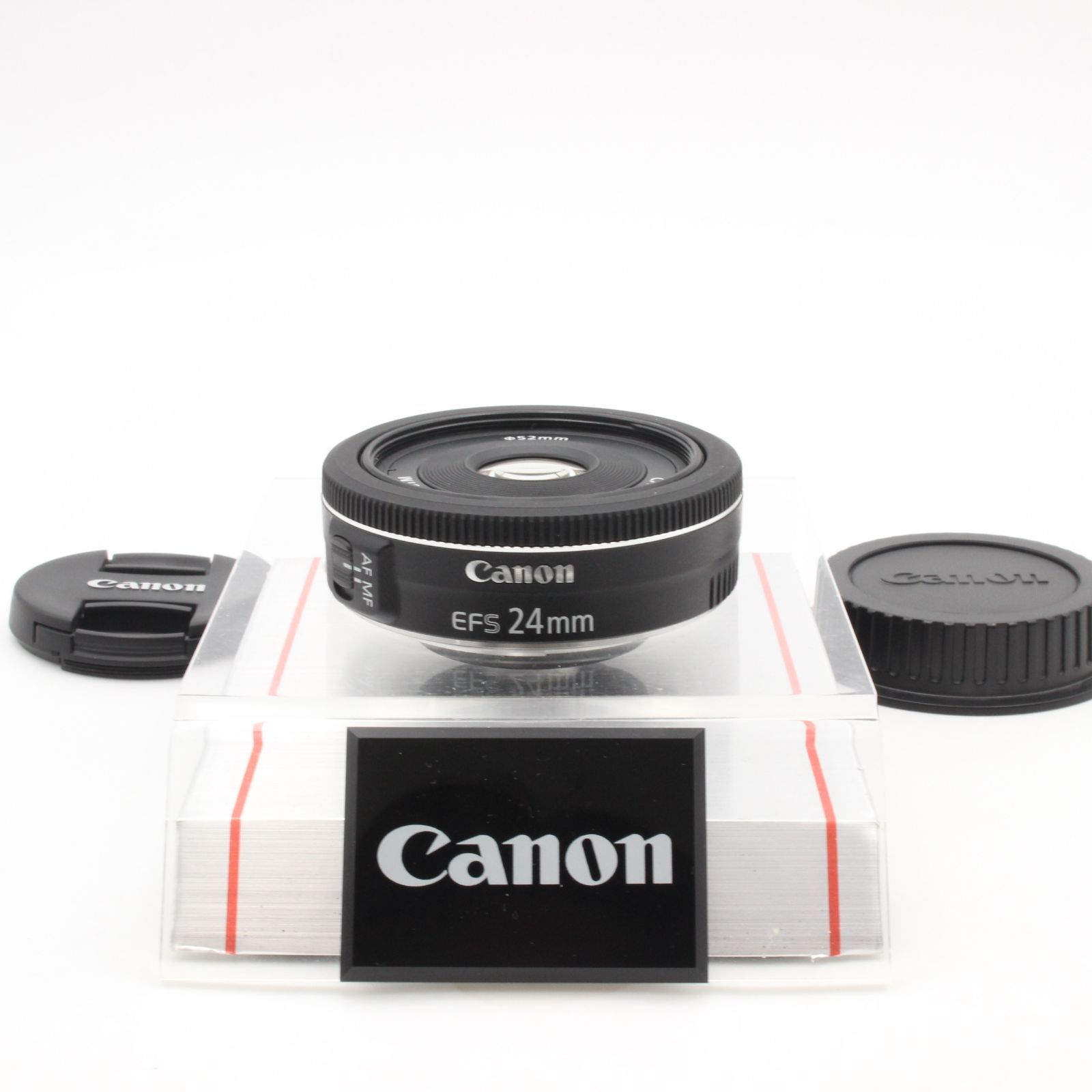 極美品】 Canon キヤノン EF-S 24mm f2.8 STM パンケーキレンズ