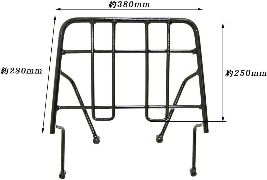 バイクパーツセンター(Bike Parts Center) 大型リアキャリア 黒 ヤマハ ...