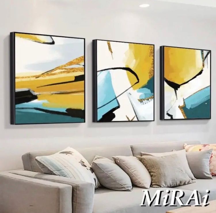 MiRAi 5点セット 絵画 アートパネル インテリア 壁掛け 風水 開運