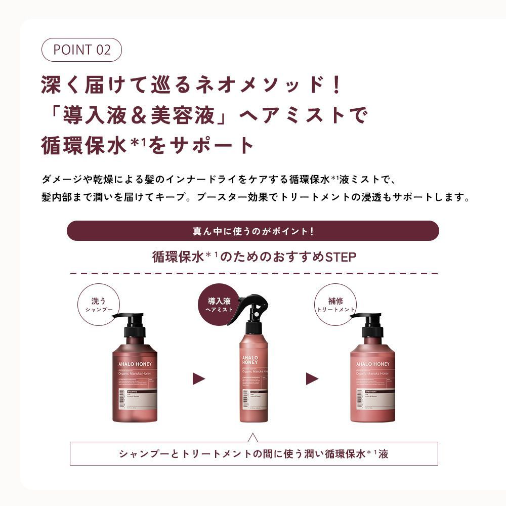 【公式】ヘアオイル AHALO HONEY アハロハニー ハイドロ&リペア ジェントル ヘアオイル マヌカハニー はちみつ 100mL [単品]