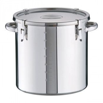 遠藤商事 SAモリブデン 目盛付パッキン寸胴鍋 36cm 手付 AZV7136