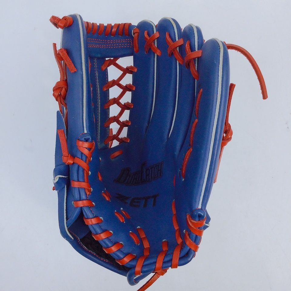 美品】ZETT DUAL CATCH BRGB34410 オレンジ 美品】ZETT DUAL