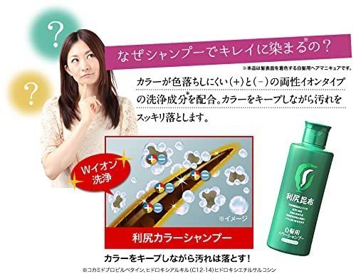 人気商品利尻カラーシャンプー ダークブラウン大容量サイズ