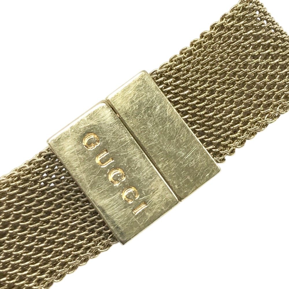 GUCCI グッチ メッシュバングル ブレスレット ゴールド系