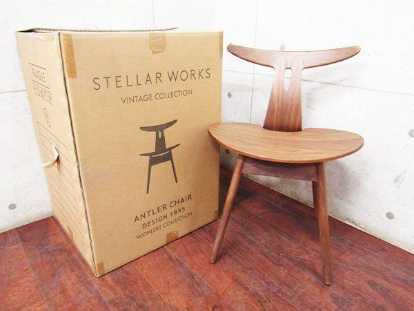 □新品/未使用品/STELLAR WORKS/高級/FLYMEe/Antler Chair Soft(1955