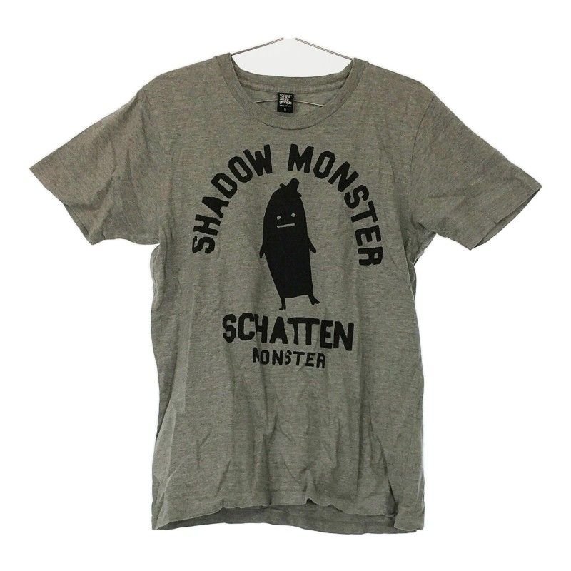 メンズS Design Tshirts Store graniph 半袖 Tシャツ グレー 灰色 黒