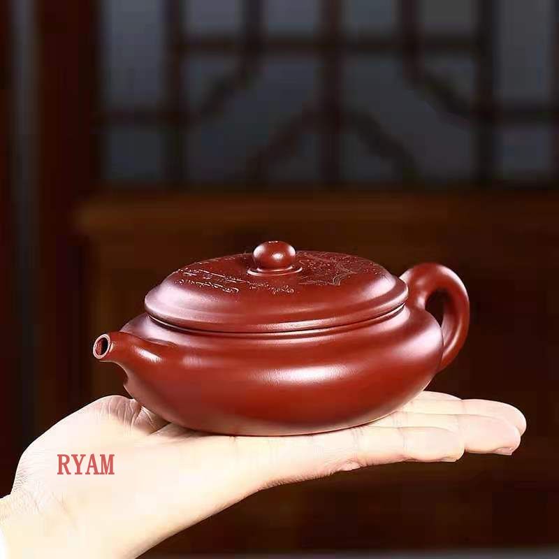 乾元宝庫#ZS9566 7 煎茶道具 紫砂壺 茶壺 急須【古い紫砂壺】 工芸品