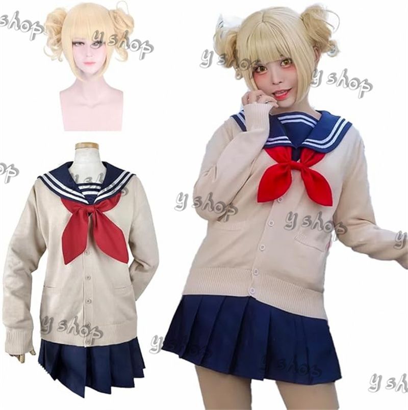 コスプレ 渡我被身子 コスプレ衣装ウイッグ付き 僕のヒーロー