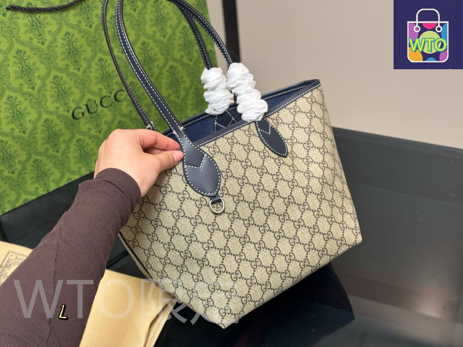 GUCCI☆DHL発送♪OPHIDIA トートバッグ☆772183 Gucci オフィディア トートバッグ L | ニュートラル | FARFETCH JP