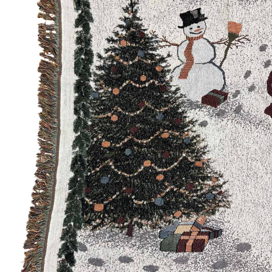 サンタクロース クリスマス　ビンテージラグ　182x124 vintageラグ カーペット USA製 サンタ クリスマス 2062 - メルカリ