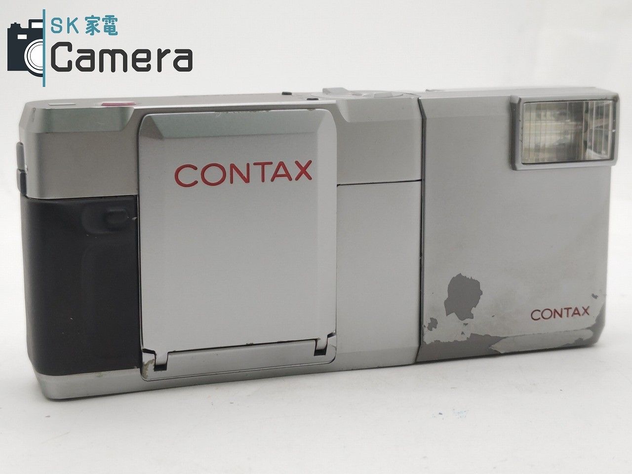 CONTAX T Sonnar 38ｍｍ F2.8 T＊ T14 AUTO ストロボ シルバー 初代 コンタックス ジャンク - メルカリ