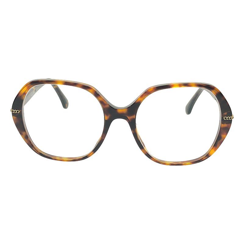 【美品】  CHANEL / シャネル | スクエア シェイプ オプティカル 眼鏡 | 54 | DARK HAVANA 美品】 CHANEL / シャネル | スクエア シェイプ オプティカル 眼鏡