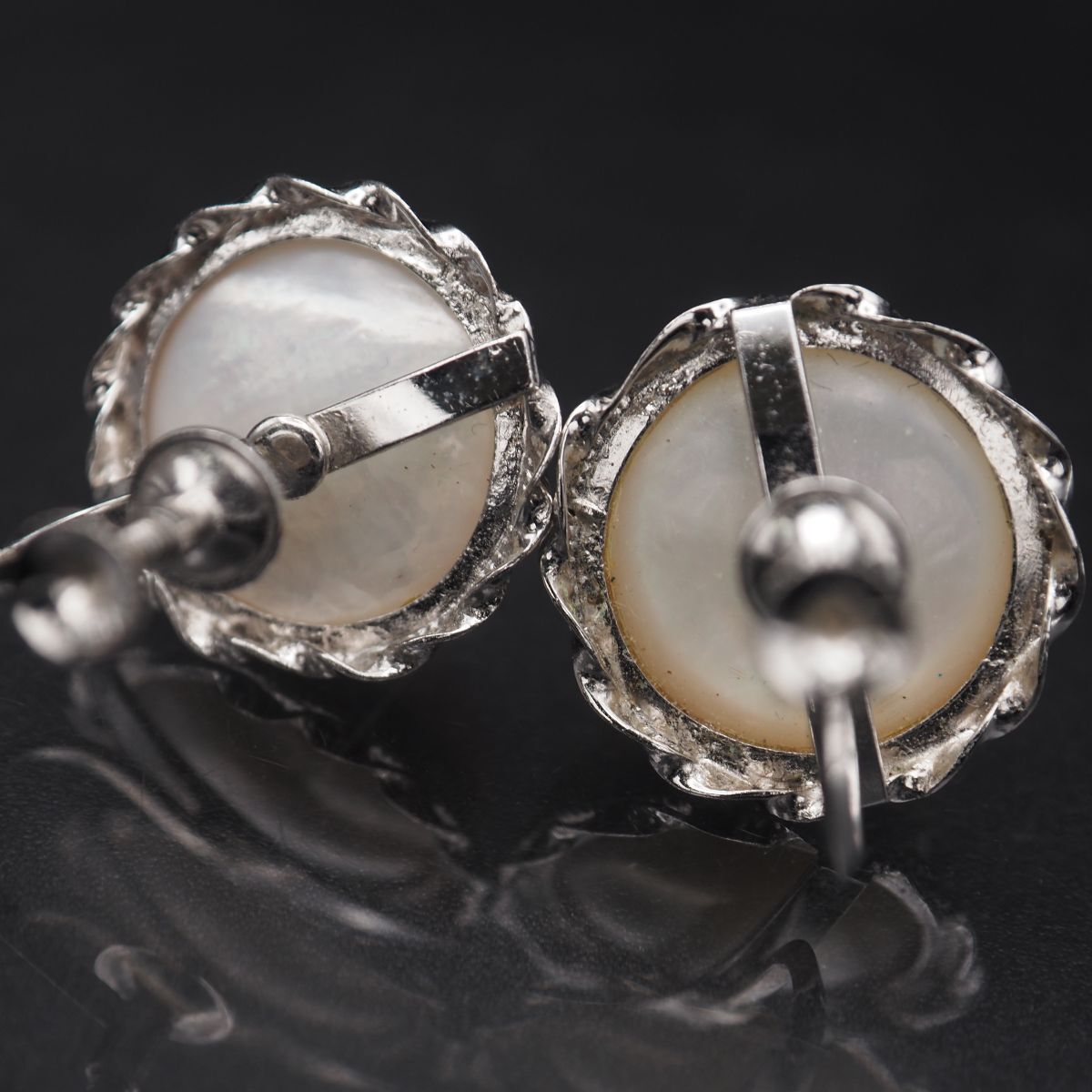 マベパール　シルバー925 イヤリング シルバー925 マベパール イヤリング/ピアス 15mm - QVC.jp