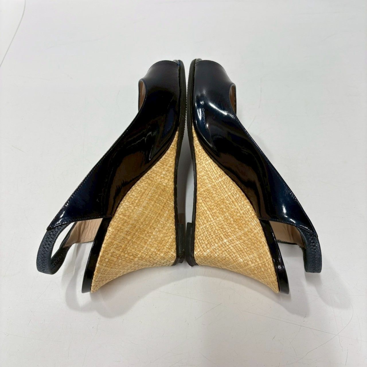 ウェッジソール ブラック