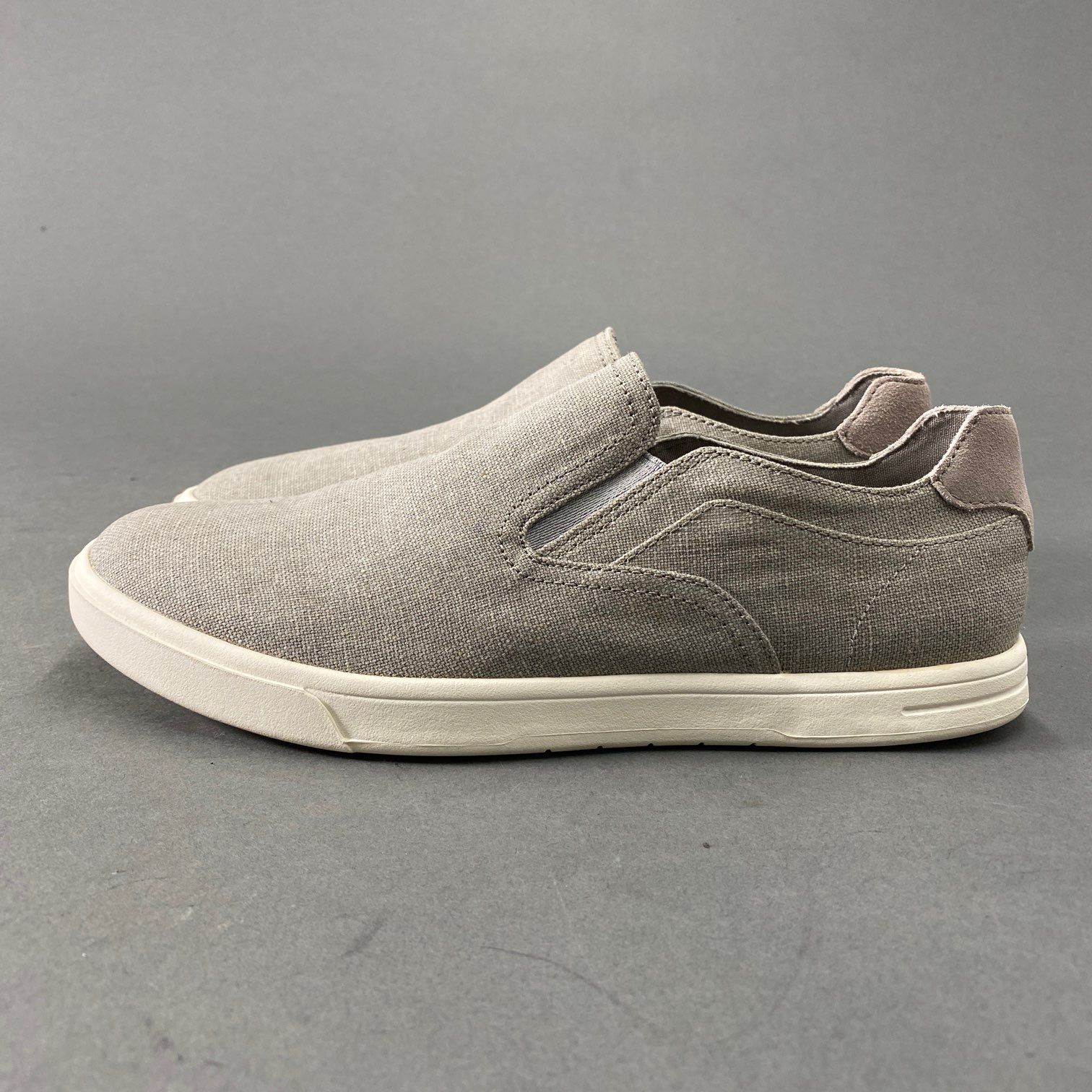 2L23 UGG アグ M TOBIN CANVAS スリッポン スニーカー 27cm グレー 