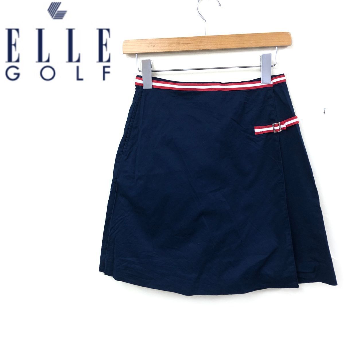 K132-F-N◇ elle golf エルゴルフ ゴルフスカート インナー付き