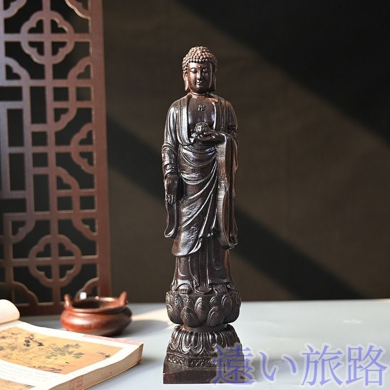 大日如来 ?香 仏像 置物 彫刻 木彫り 開運 幸運 招福 現世安穏 所願成就 家庭運 安産 子宝 子授け 厄除け 高品質 職人技