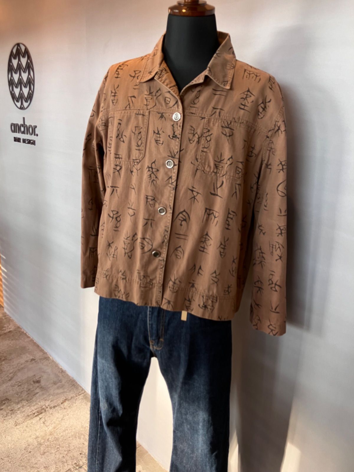 90's CHICO'S DESIGN チコズデザイン 開襟シャツ シャツ