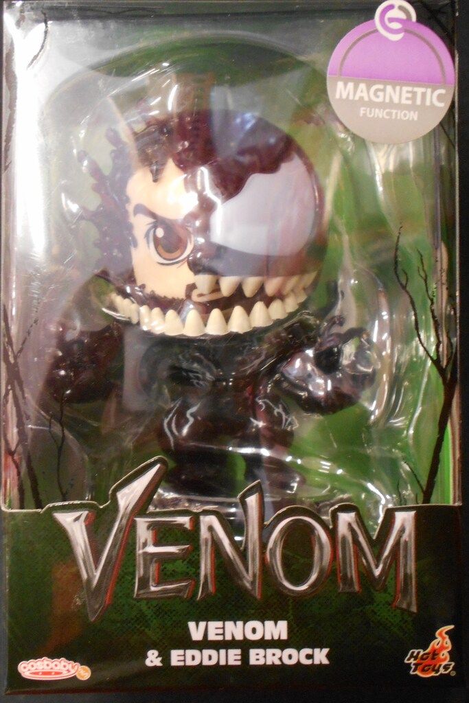 アメコミ VENOM & EDDIE BROCK cosbaby Hot Toys Venom - Venom & Eddie Brock Cosbaby (S) Bobble-Head