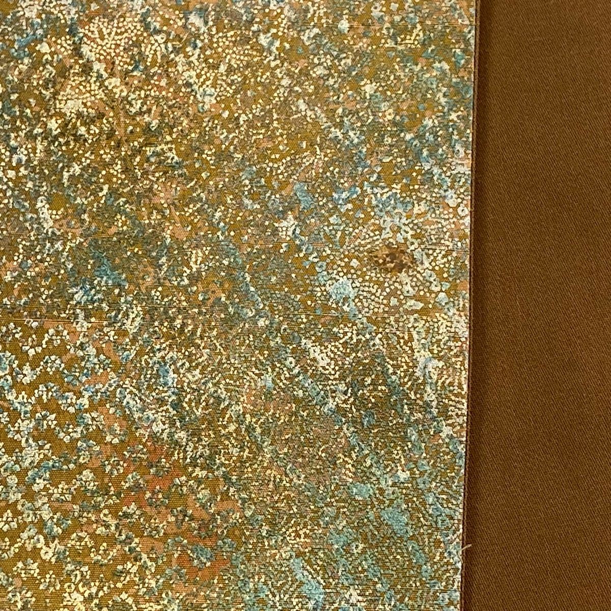 幾何学模様 金彩