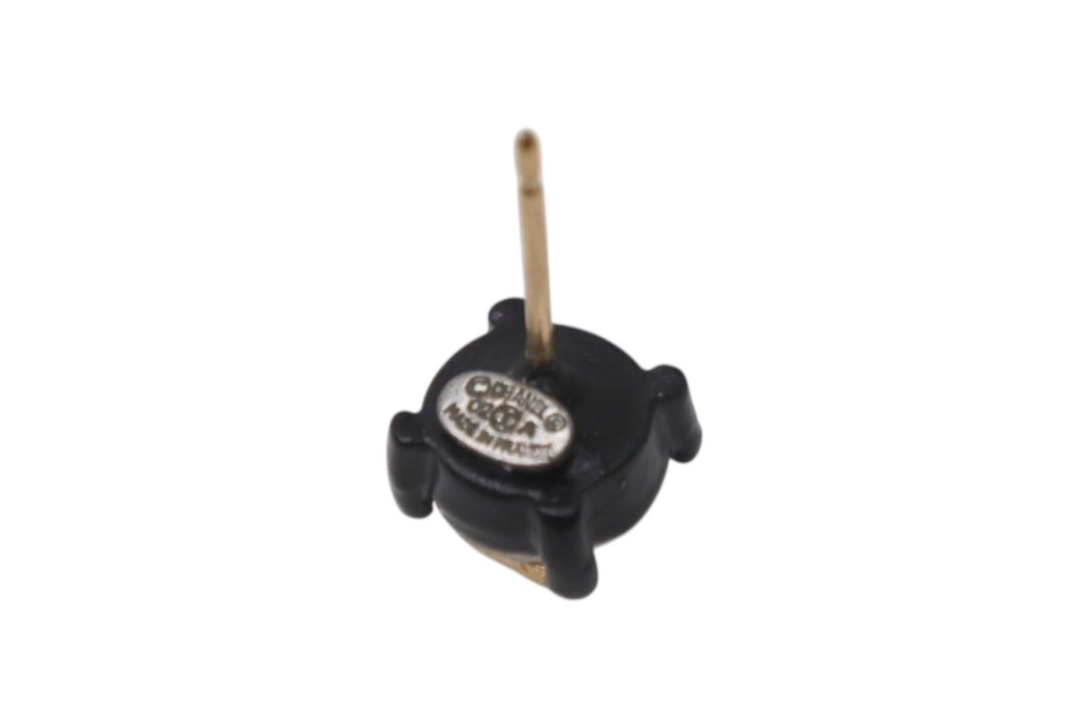 CHANEL シャネル ココマーク ピアス 重量約2.9g 02A刻印 メタル ライン  