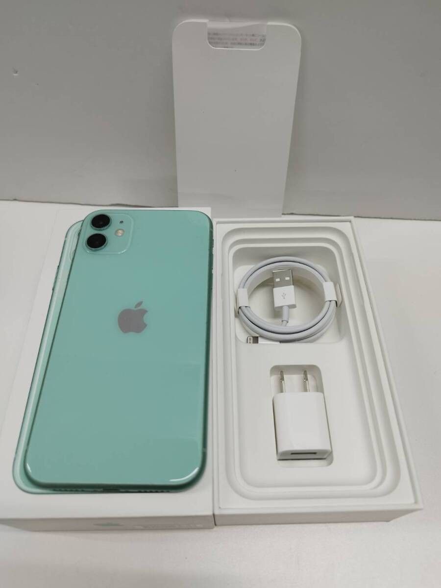 SIMフリー iPhone 11 A2221 128GB MWM62J A