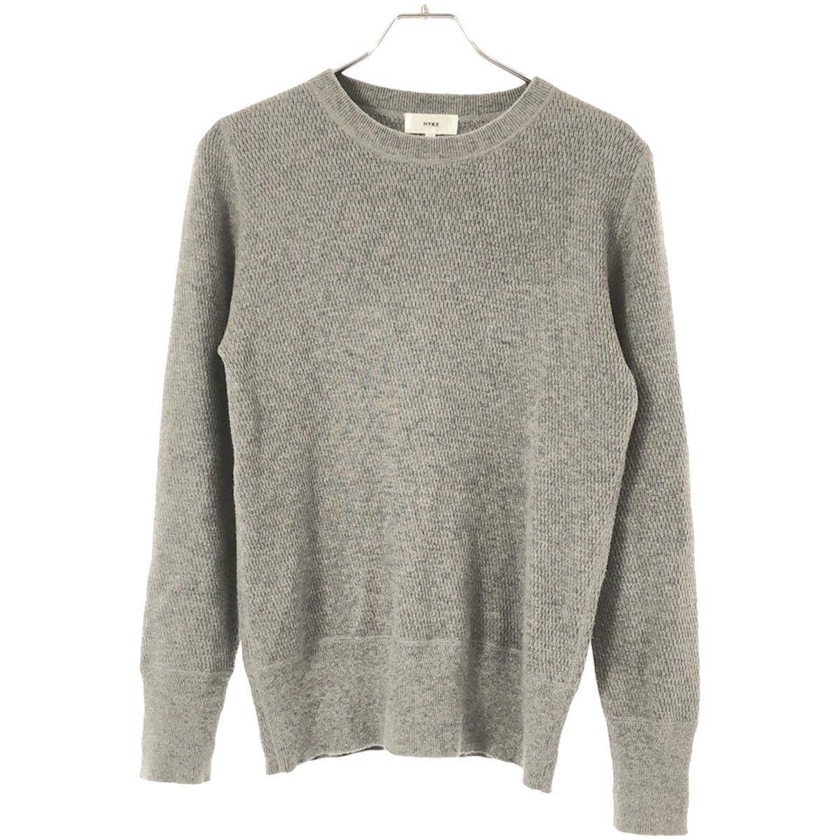 最終値下げ HYKE 24AW ワッフルニットセーター 【公式通販】