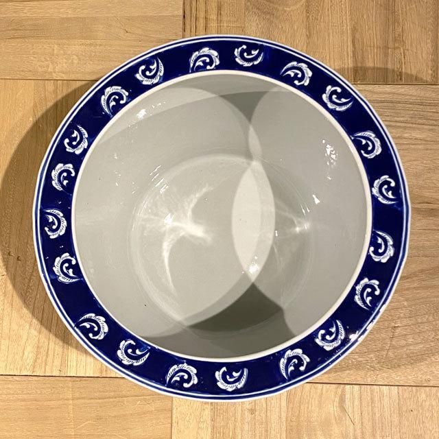 水鉢 大型 ひまわり 向日葵 ブルー 青 特大 13号 火鉢 鉢カバー プランターカバー プランター メダカ鉢 金魚鉢 鉢 水連鉢 和風 ビオトープ 送料無料 浮彫魚缶 STEELWINDOWSANDDOORS_COM