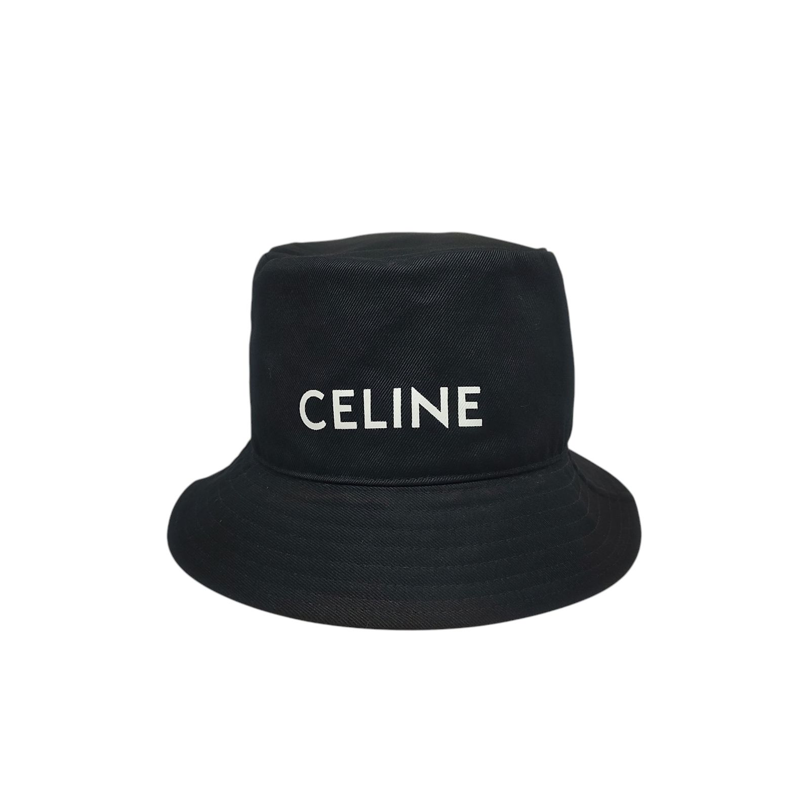 CELINE セリーヌ バケット ハット L ブラック - メルカリ