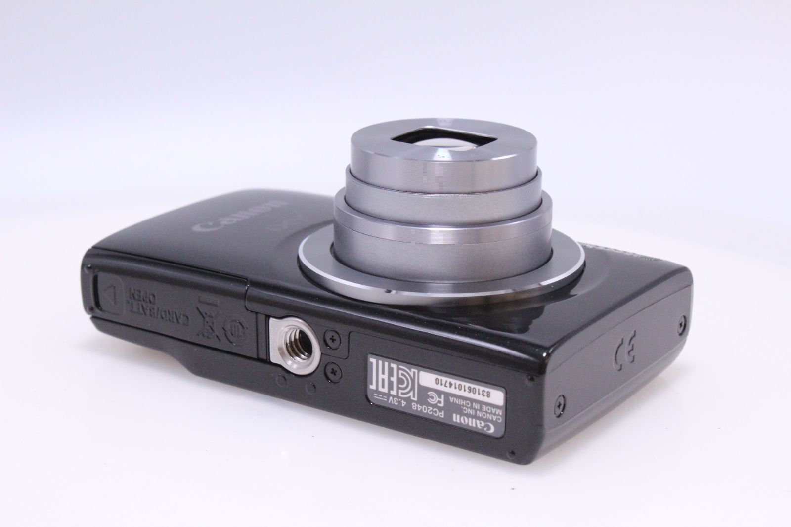 極美品】Canon IXY 120 光学8倍ズーム ブラック IXY120(BK