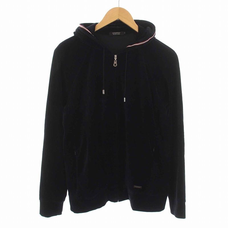 バーバリーブラックレーベル BURBERRY BLACK LABEL ベロア ジャケット 