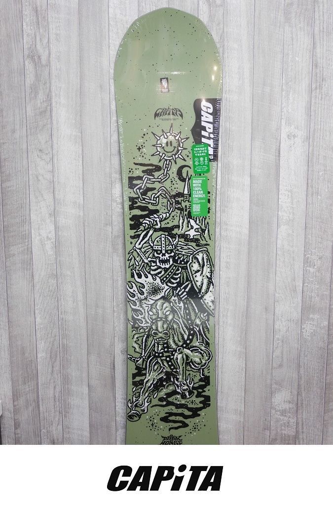 26 CAPiTA DARK HORSE 154 正規品 保証付 スノーボード オールラウンド フリーラン パーク