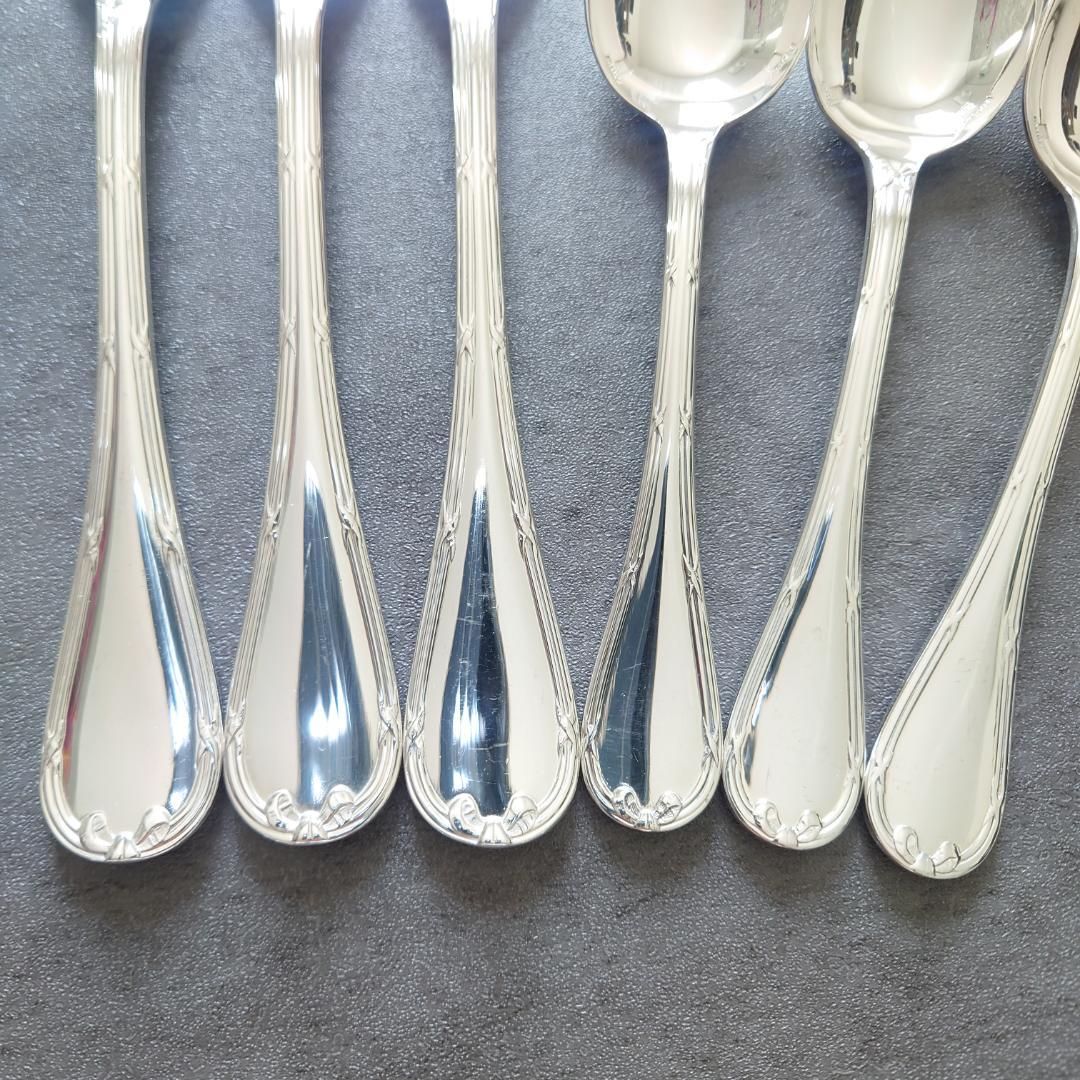 クリストフル リュバン ケーキフォーク コーヒースプーン 6点