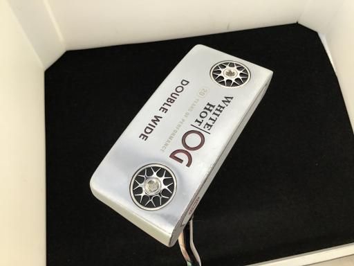 オデッセイ WHITE HOT OG DOUBLE WIDE 34インチ パター PT STROKE LAB フレックスその他 メンズ 男性用 右利き 右用 Cランク ゴルフクラブ