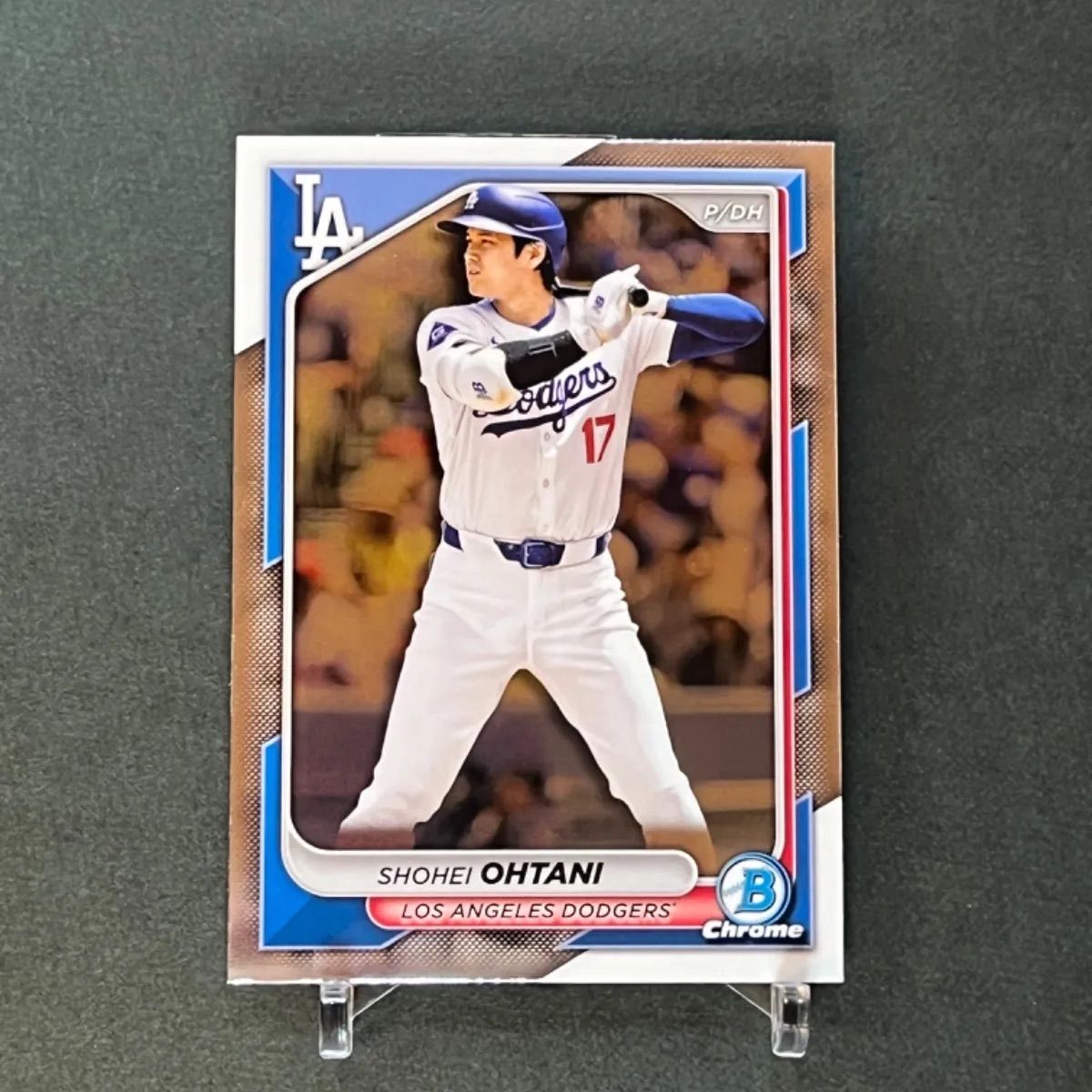 ②大谷翔平 2024 Topps Bowman Chrome ベースカード　Shohei Ohtani