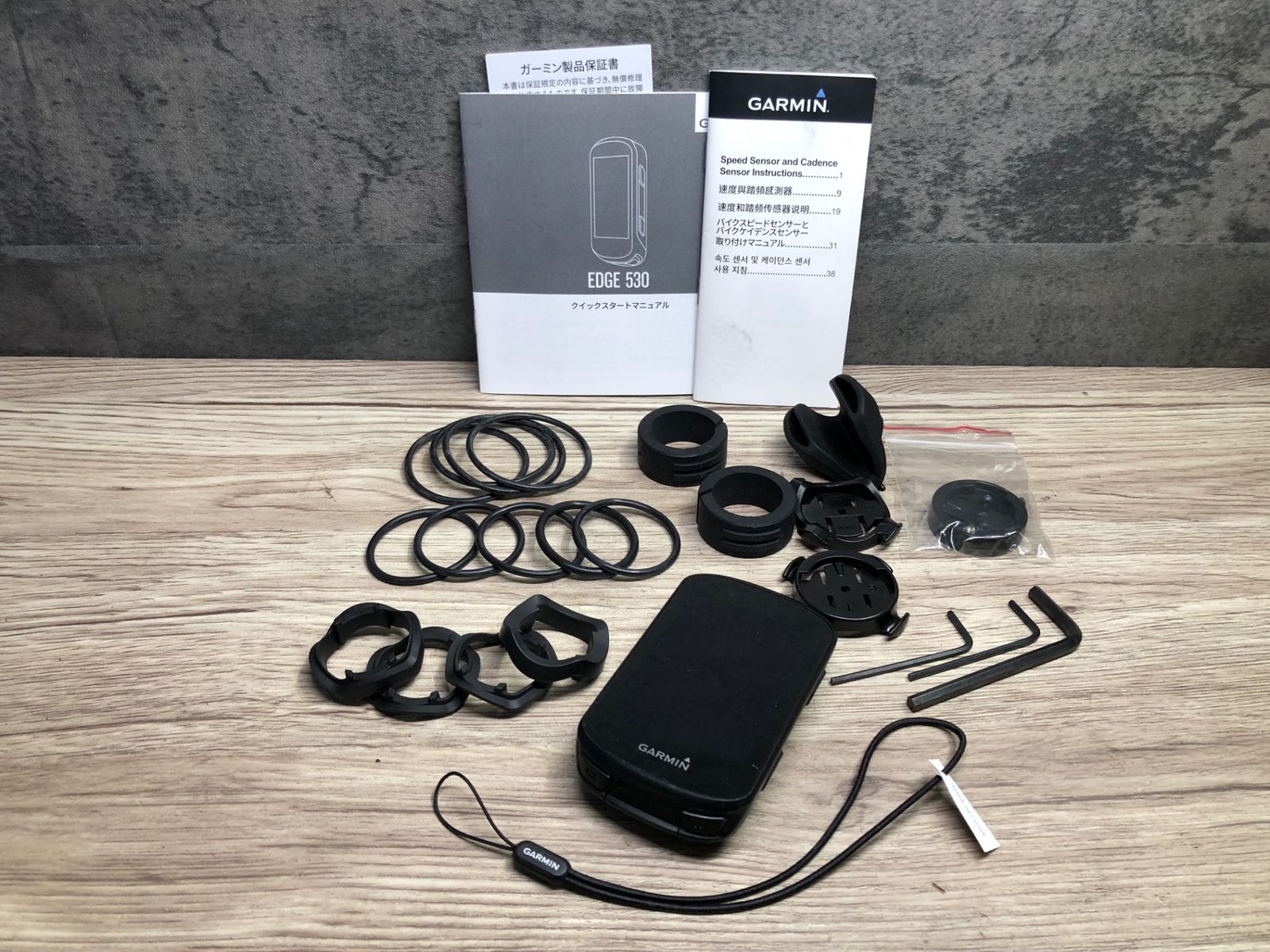 JA371 ガーミン GARMIN EDGE 530 サイクルコンピューター 本体のみ 起動 済み