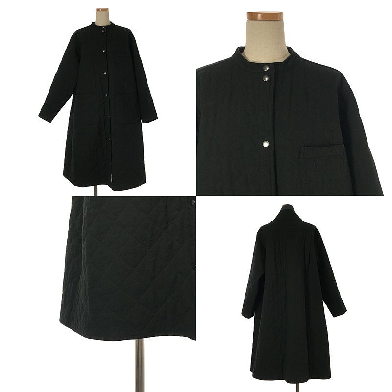 madder　madder　マダマダ　エミリー　ロングコート　リバーシブル madder madder マダマダ エミリー リバーシブルコート ロング 白黒